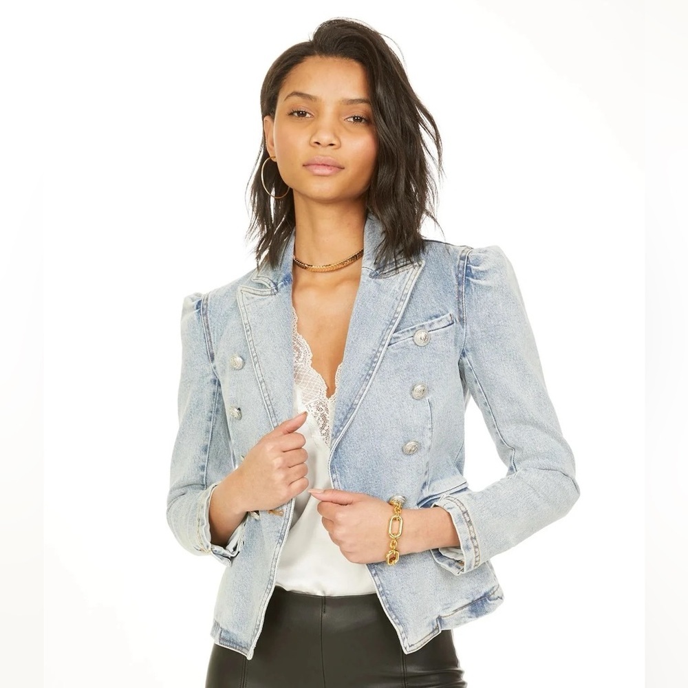 Generation Love Sutton Denim Jacket-Washed Blue
